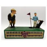 Birdie Putt Classic Iron Mechanical Golfer Bank
