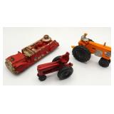 1950s Auburn Rubber Tractors Motorcycles Firetruck