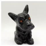 1930s Scottish Terrier Scotty Dog Paper Mache Bank