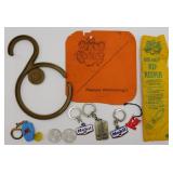 Mobil Exxon Shell Oil Gas Advertising Premium Fobs