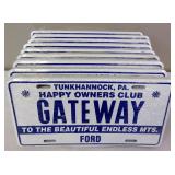 225 Vanity Plates Tunkhannock Endless Mts Ford