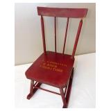 J Haubrich & Sons Furniture Salesman Sample Chair