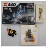 Star Wars Legos, Hallmark Keepsake Ornaments, M&M