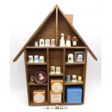 Thimbles Charles & Diana, Precious Moments & Shelf