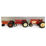 Vtg Hubley International Harvester Tractors 1:16