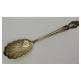 International Sterling Silver Brocade Sugar Spoon