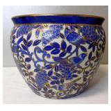 Chinese Koi Fish Bowl Jardiniere Planter