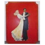 Coney Island Brooklyn Amusement Ride Wood Panel