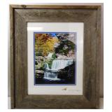 Nancy J Hopping Skytop PA Falls Flyfishing Print