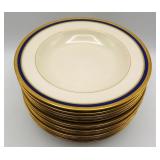 Lenox Cobalt Soup Bowls Wright Tyndale Van Roden