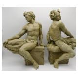 Male Resin Sculptures after Michelangelo