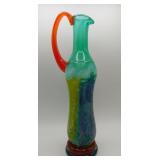 Kosta Boda Sweden Kjell Engman Can Can Wedding Jug