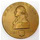 Washington 1732-1932 Bicentenial Bronze Medal