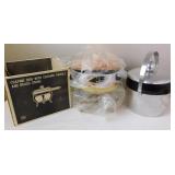Portugal Chafing Dish & Kromex Ice Bucket