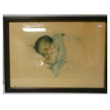 Bessie Pease Gutmann Litho A Little Bit of Heaven