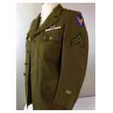 WWII US Army Air Force CBI Jacket Sterling Pins