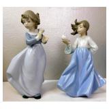 Nao by Lladro Spain Windy Day Collection 1988