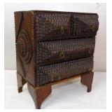 Tramp Art Chest Olivette Cigars Carbondale Pa