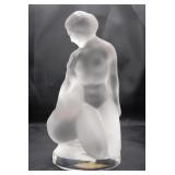 Lalique France Leda & The Swan Figurine