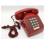 Bell System Western Electric 2500 DM Red Telephone