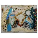 Costume Jewelry, Napier, Monet, Pearls, Swarovski