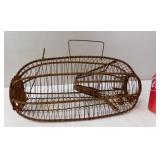 Antique Primitive Wire Rat Rodent Trap