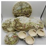 Johnson Bros Tally Ho Fox Hunting