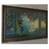 Antique Maxfield Parrish Lithograph Daybreak 34x22