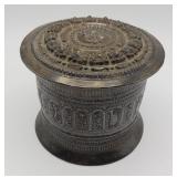Antique Shan State Burmese Silver Betel Box 327g