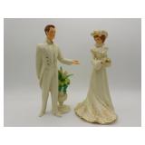 Lenox Figurines Fifth Avenue & Shall we Dance 24k