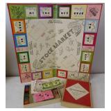 1955 Gunn Stock Market Board Game NYC