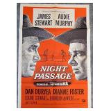 1957 Jimmy Stewart Audie Murphy Movie Poster