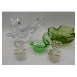 Vintage Glass Figural & Blown Glass