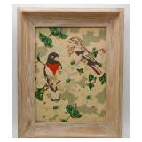 Rose Breasted Grosbeaks Paint By Number Birds