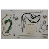 Sterling Silver Group 900 Cameo Ring Signed