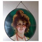 Victorian Portrait Chimney Flue Cover