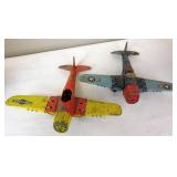 Hubley Kidde Toy Diecast Fighter Planes