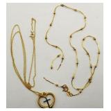 14k & 10k Gold Necklace & Scrap