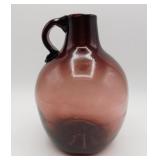 Blenko Glass 7" Amethyst Moonshine Jug