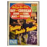 1940 Range Busters Western Movie Poster 27x41