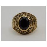 10k Gold 1964 Nutley NJ High School Class Ring