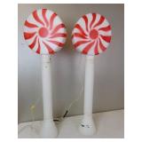 1993 Union Products Christmas Peppermint Blow Mold