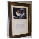Tom Hulce Signed Amadeus Phot & Letter Framed 1992