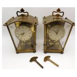 2 Schatz 53 400 Day Clock & Keys