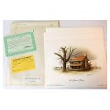 Howard Berger Signed Prints COA W. M. Dalton 1980s