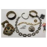 Boho Coro Tibetan Modernist Costume Jewelry