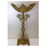 Antique Brass Nautical Fish Bowl Aquarium Stand