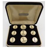 Vtg Barlow Scrimshaw Golf Blazer Buttons
