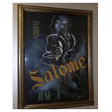1960's Salome Hand Painted Shrine Theatre Sign
