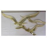 Large 1960's MCM Syroco Dart Seagulls Wall Art